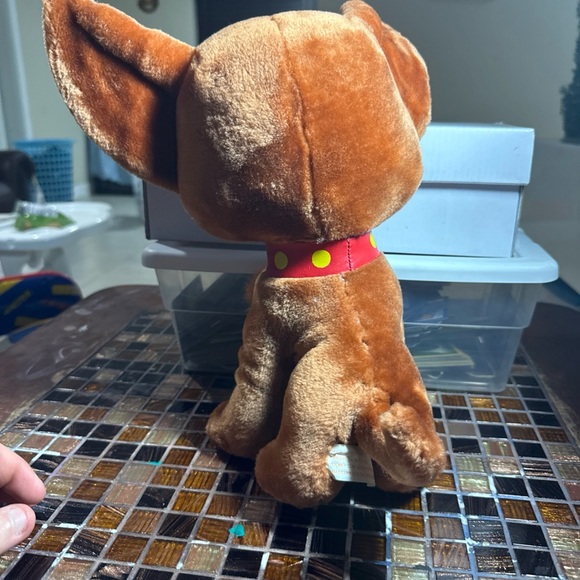 Vintage Halloween Kids Santa’s Best Illuminated Animated Kid Raccoon Costume - Picture 9 of 10